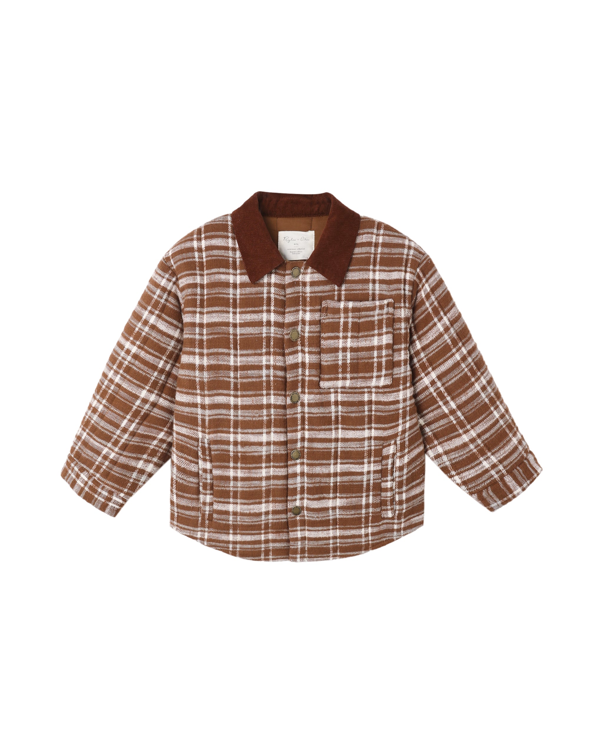 Rylee + Cru Nashville Quilted Jacket - Aspen Plaid
