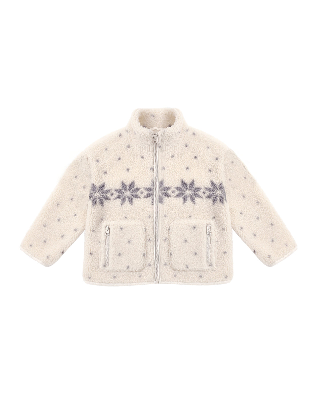 Rylee + Cru Felix Jacket - Natural Fair Isle