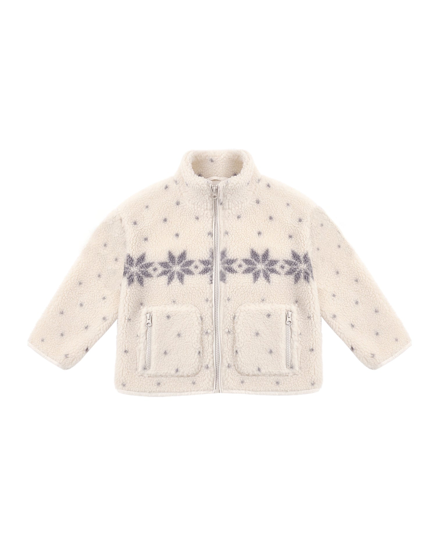 Rylee + Cru Felix Jacket - Natural Fair Isle