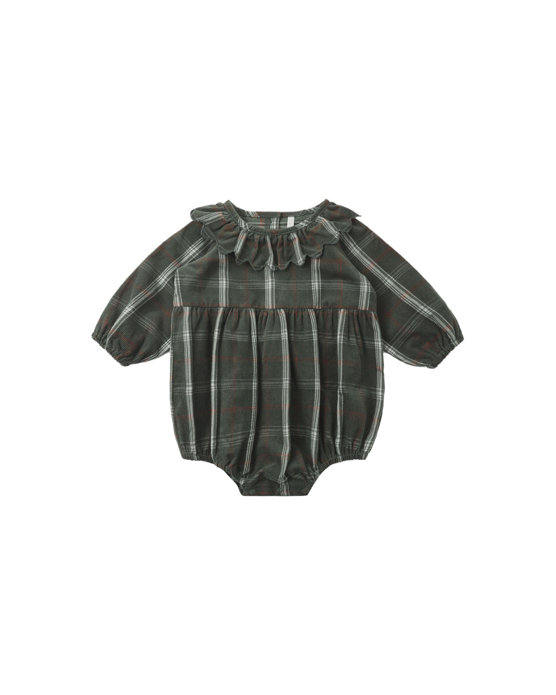 Rylee + Cru Freya Romper - Holiday Plaid