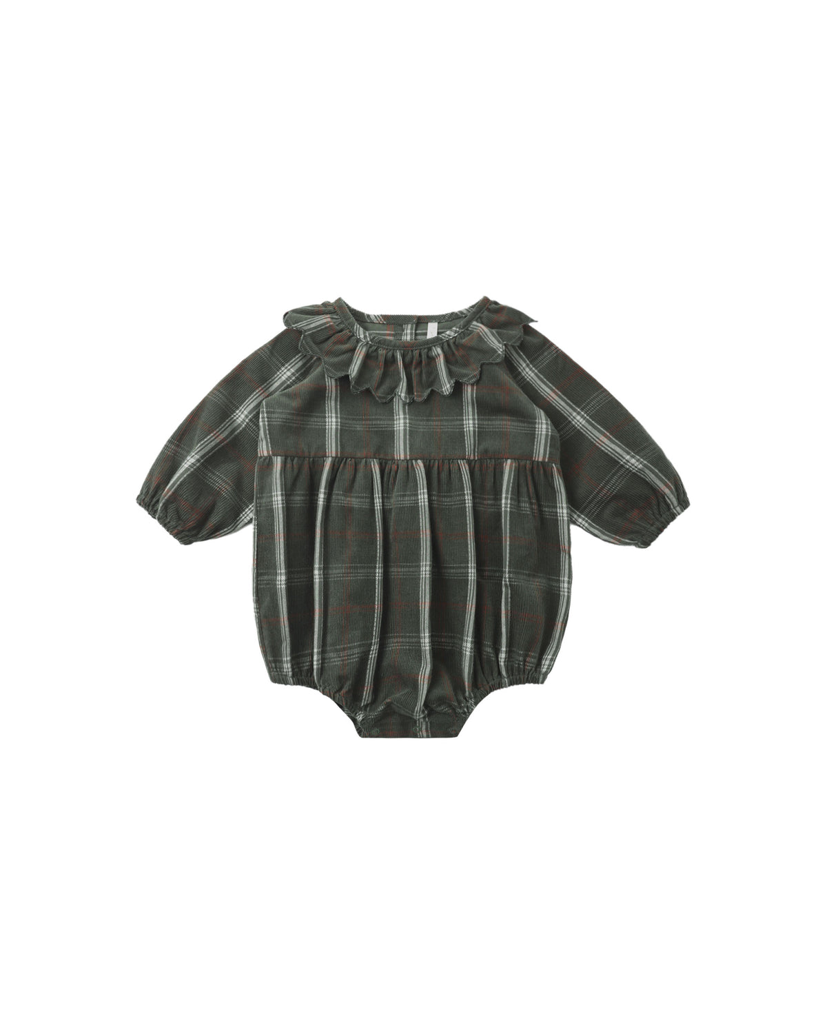 Rylee + Cru Freya Romper - Holiday Plaid
