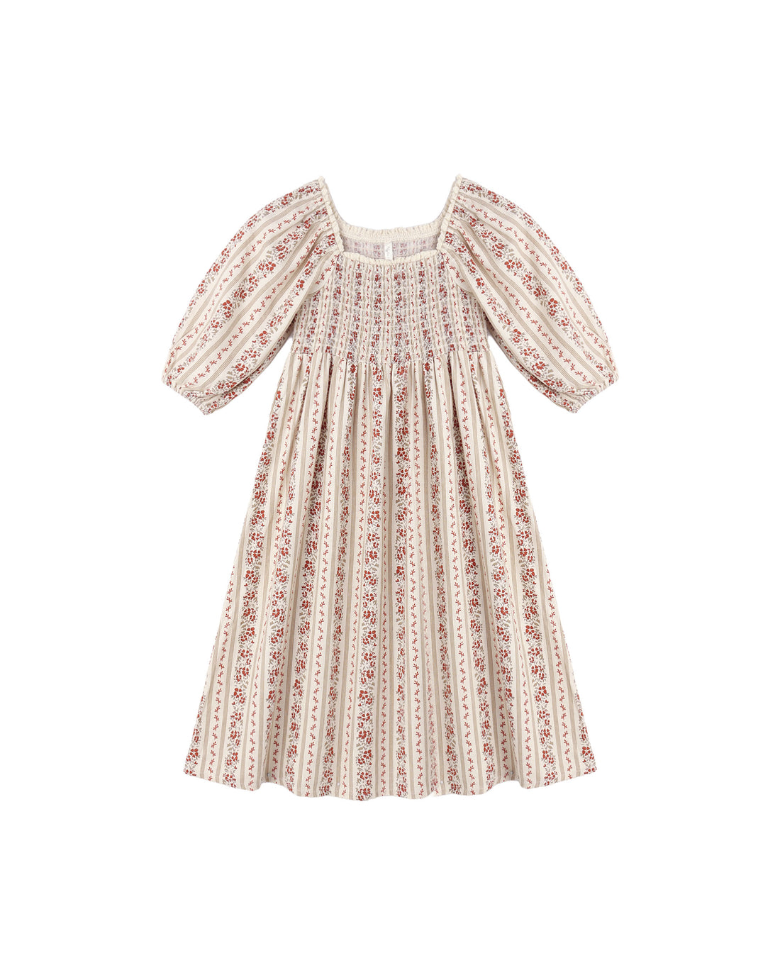 Rylee + Cru Della Dress - Floral Stripe