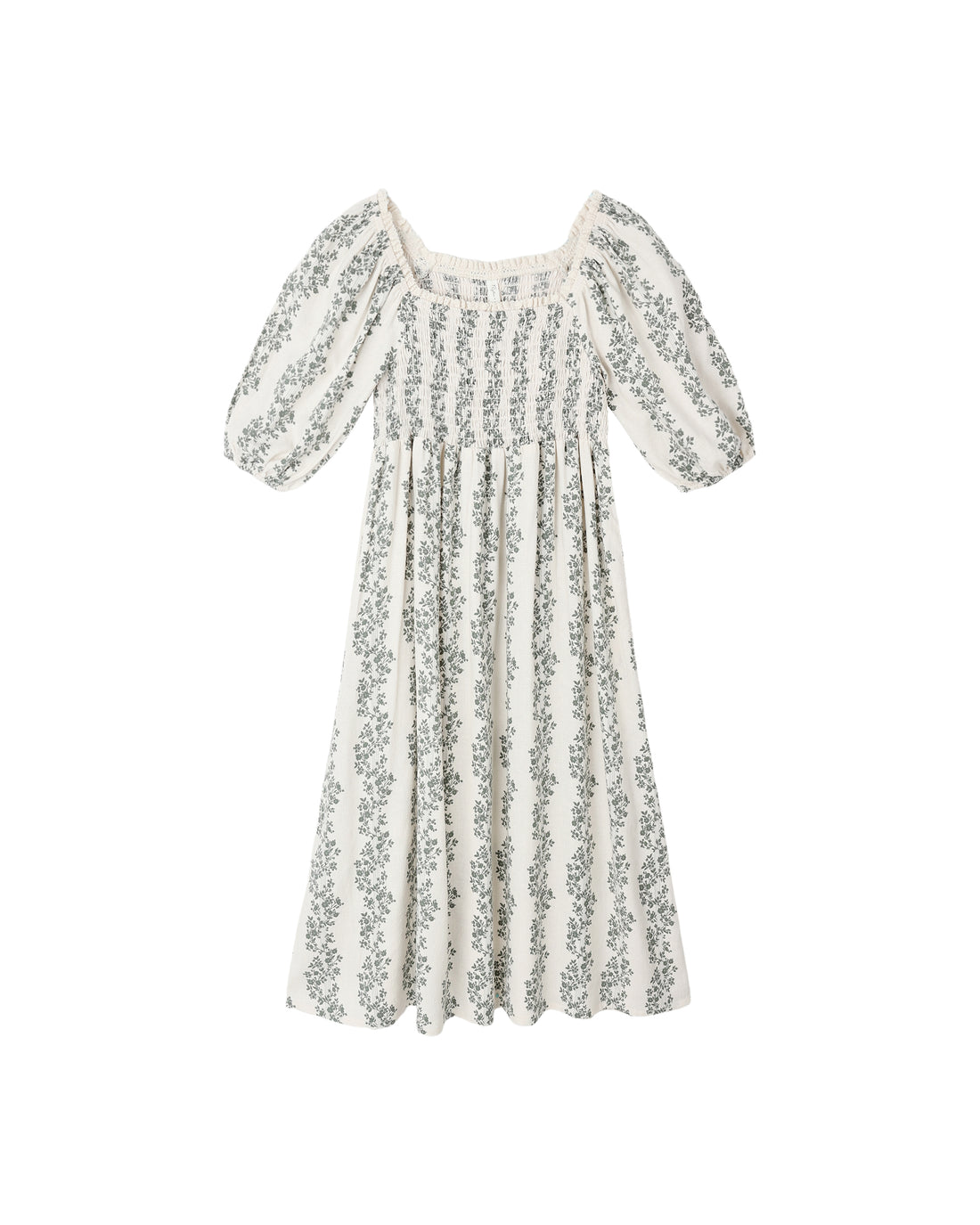 Rylee + Cru Della Dress - Green Vines