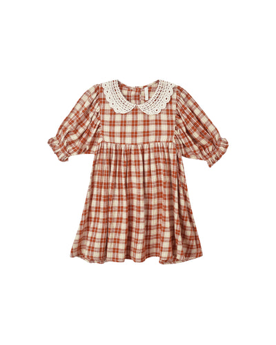 Rylee + Cru Heidi Dress - Red Plaid