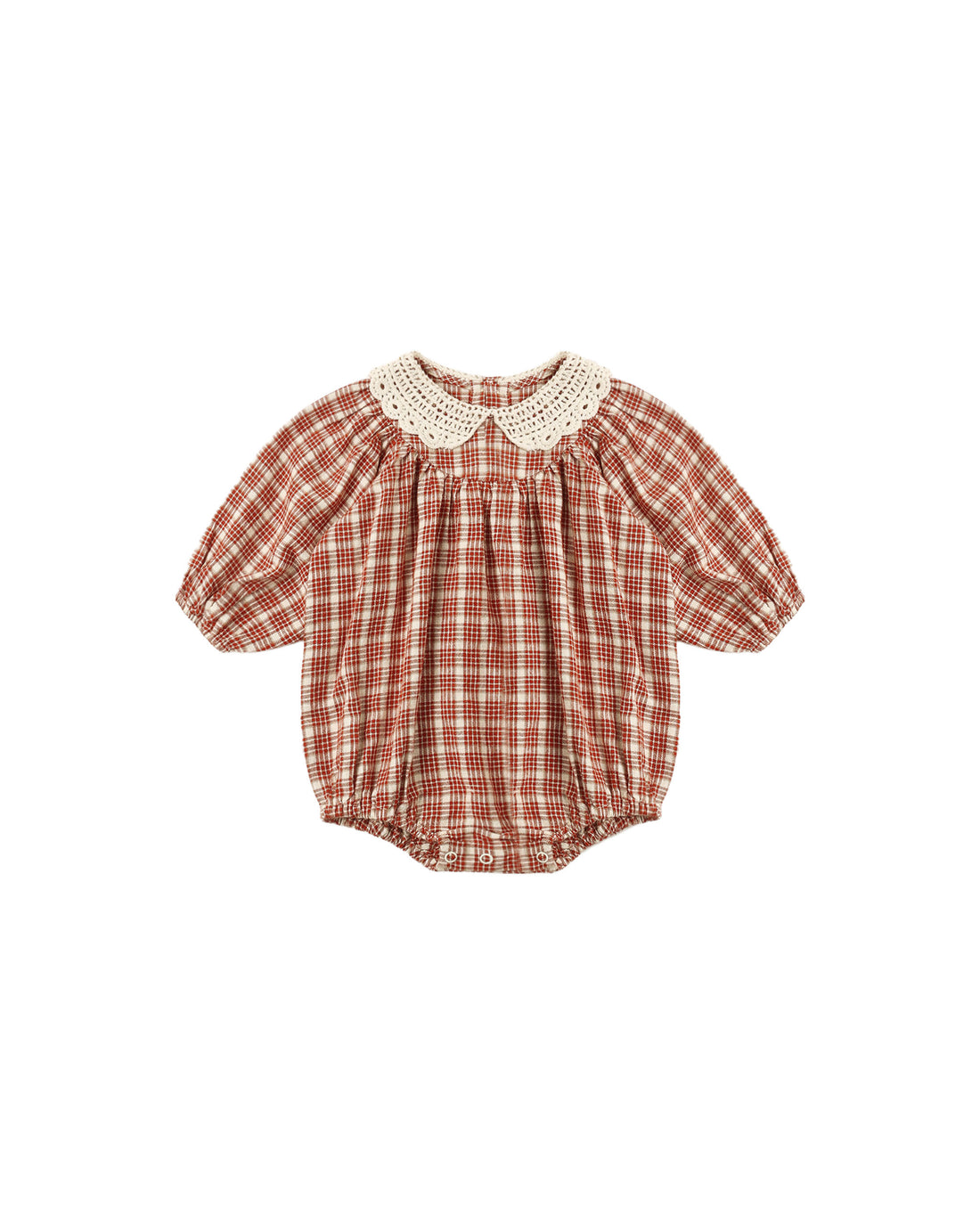 Rylee + Cru Heidi Romper - Vintage Plaid