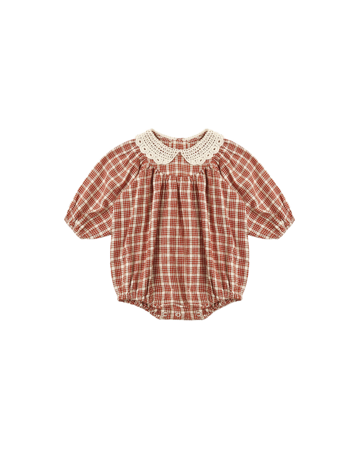 Rylee + Cru Heidi Romper - Vintage Plaid