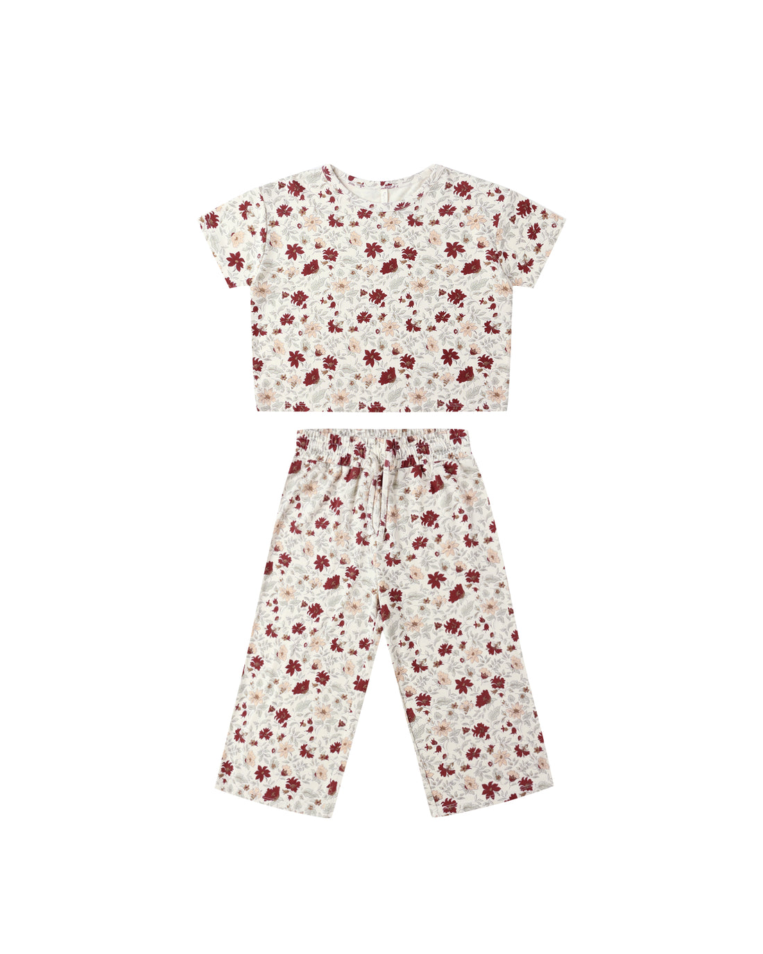 Rylee + Cru Ruthie Set - Holiday Floral