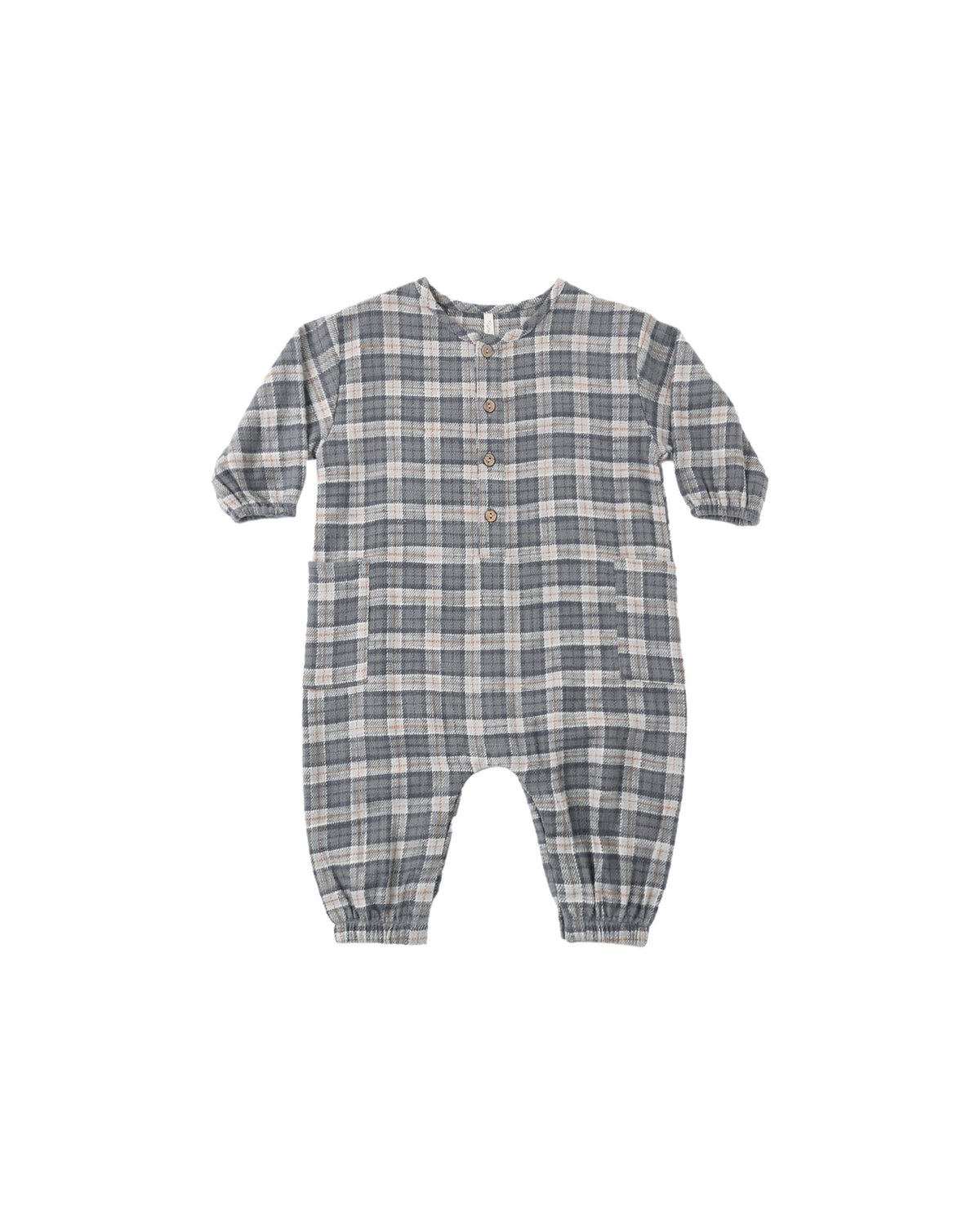 Rylee + Cru Relaxed Woven Jumpsuit - Winter Plaid