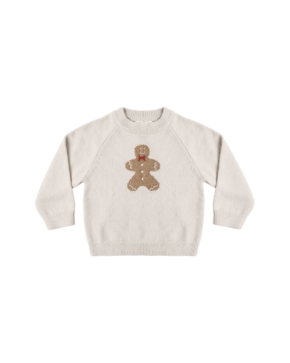 Rylee + Cru Relaxed Raglan Sweater - Gingerbread Man