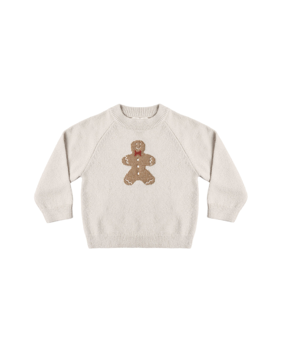 Rylee + Cru Relaxed Raglan Sweater - Gingerbread Man