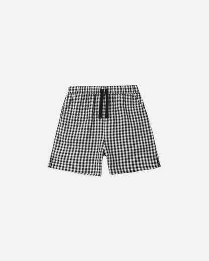 Rylee + Cru Perry Short - Black Check