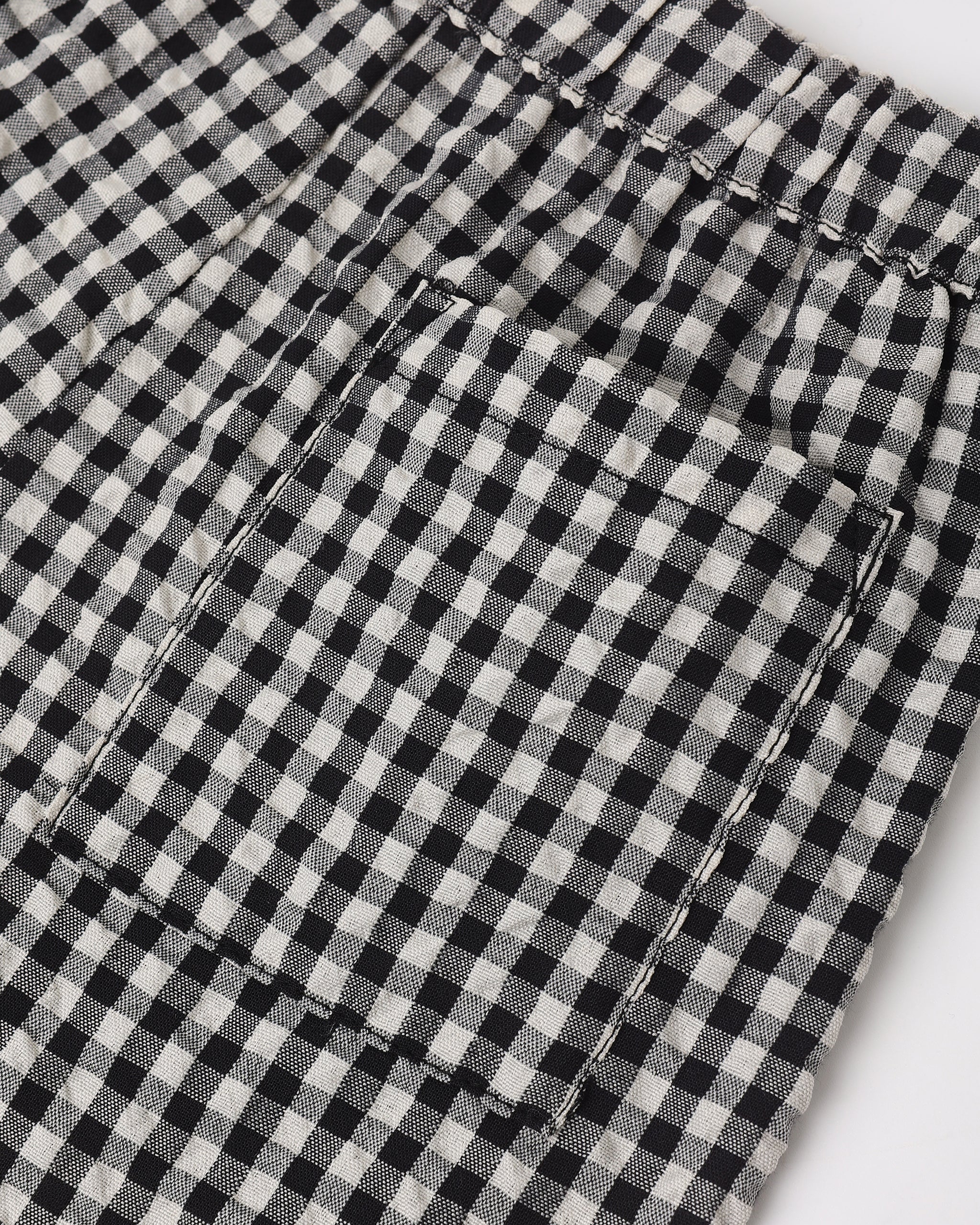 Rylee + Cru Perry Short - Black Check
