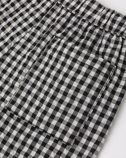 Rylee + Cru Perry Short - Black Check