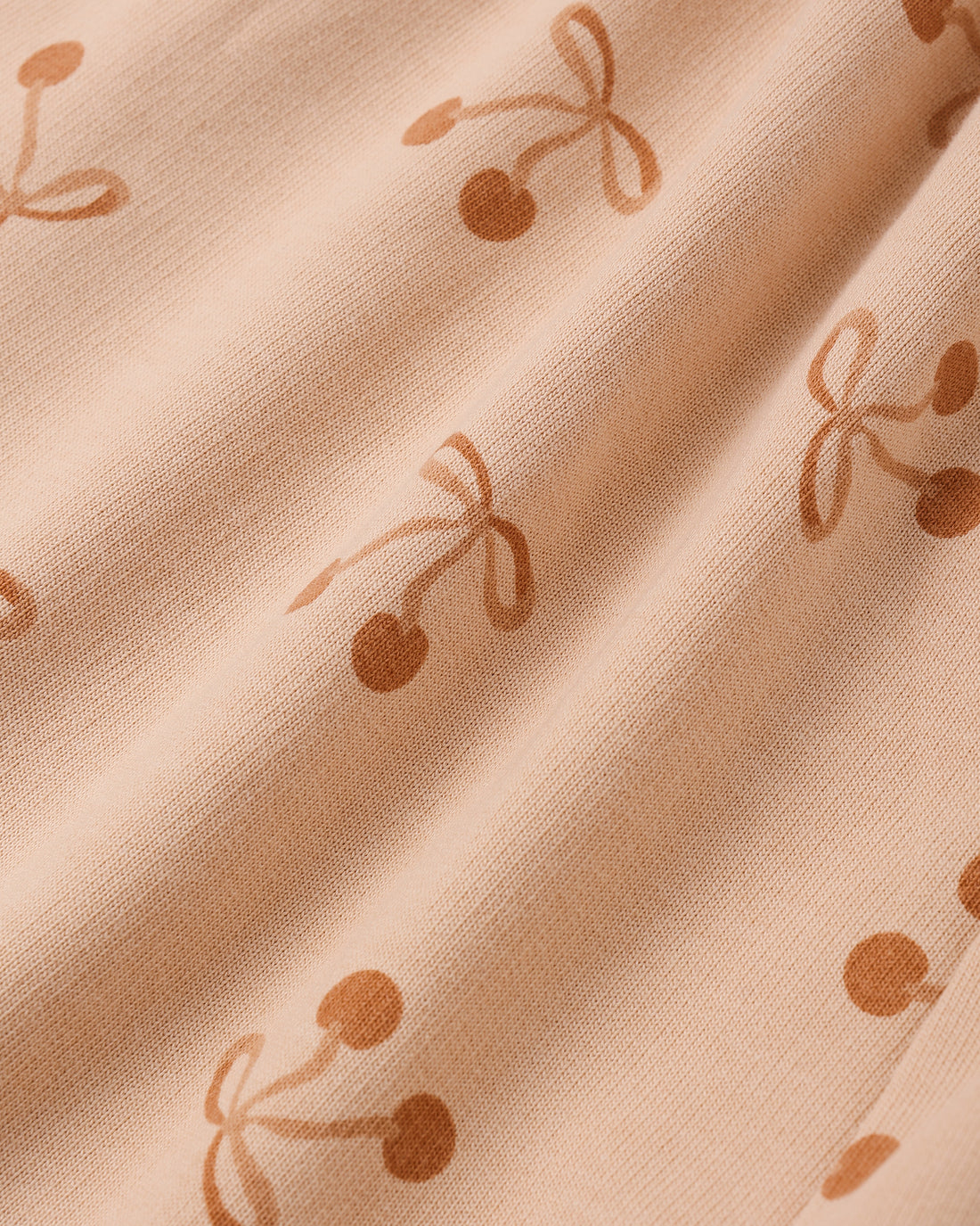 Rylee + Cru Summer Terry Set - Cherry Bows