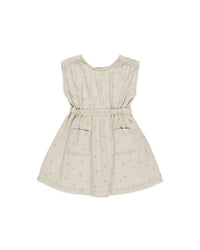 Rylee + Cru Denim Mini Dress - Ditsy Sand