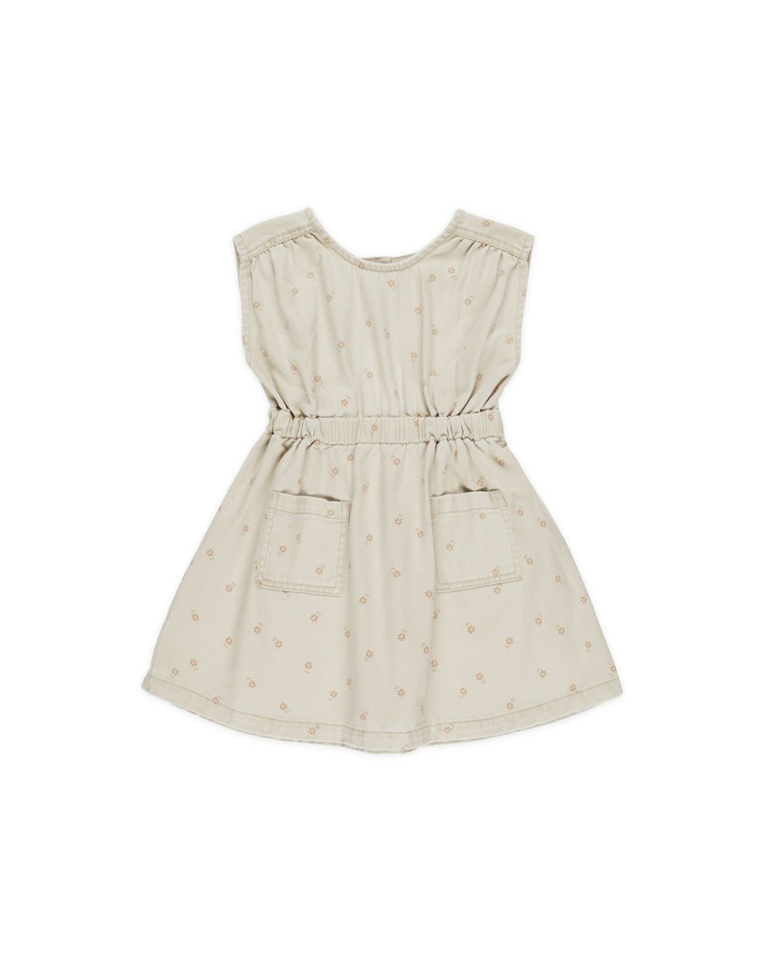Rylee + Cru Denim Mini Dress - Ditsy Sand