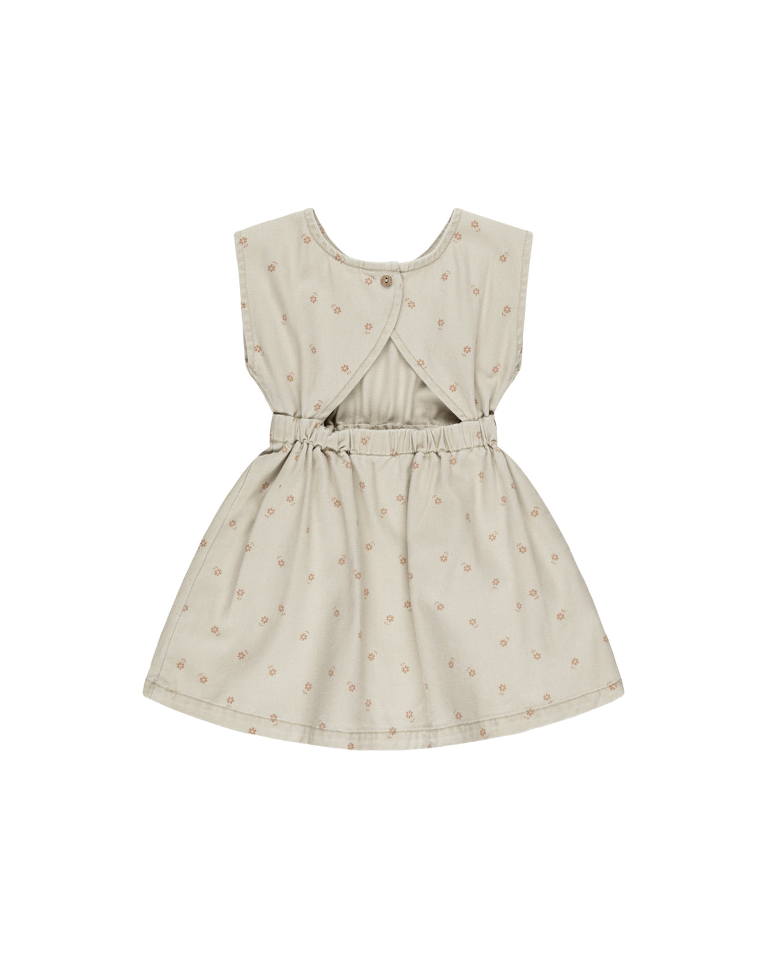 Rylee + Cru Denim Mini Dress - Ditsy Sand