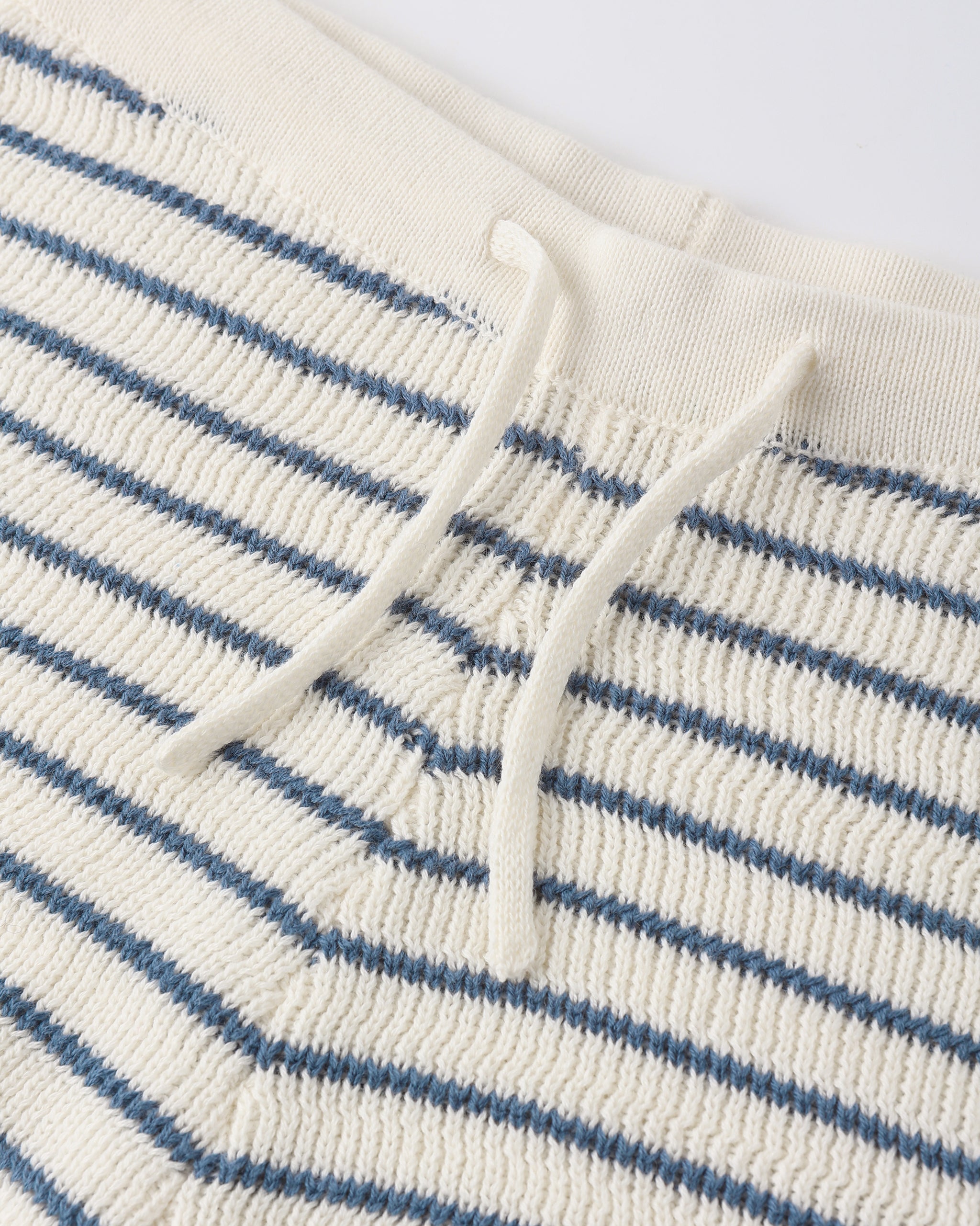 Rylee + Cru Knit Vest Set - Marine Stripe