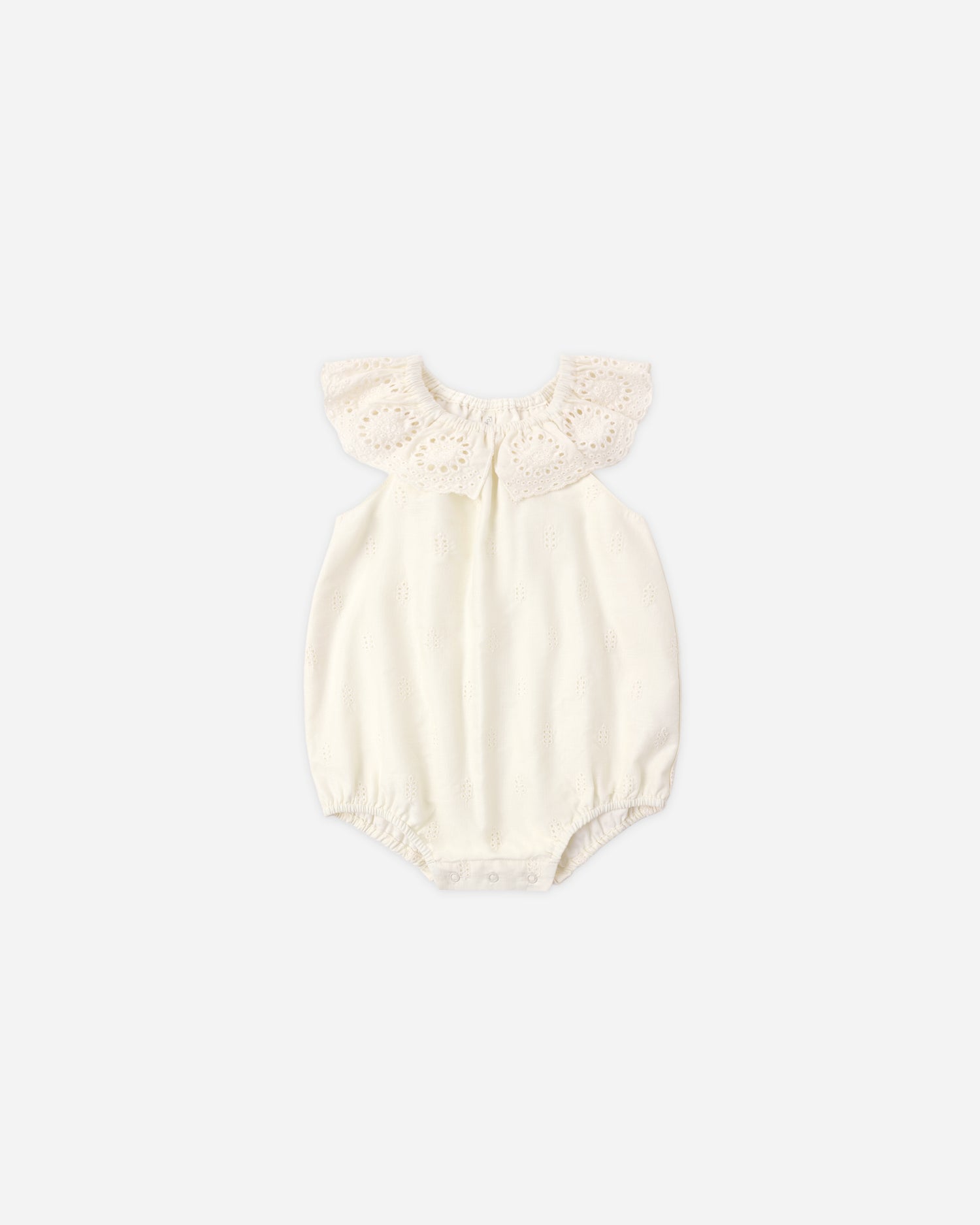 Rylee + Cru Myla Romper - Ivory