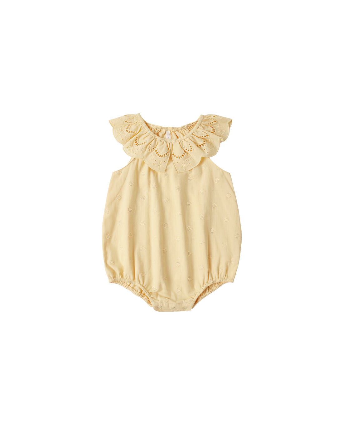 Rylee + Cru Myla Romper - Lemon