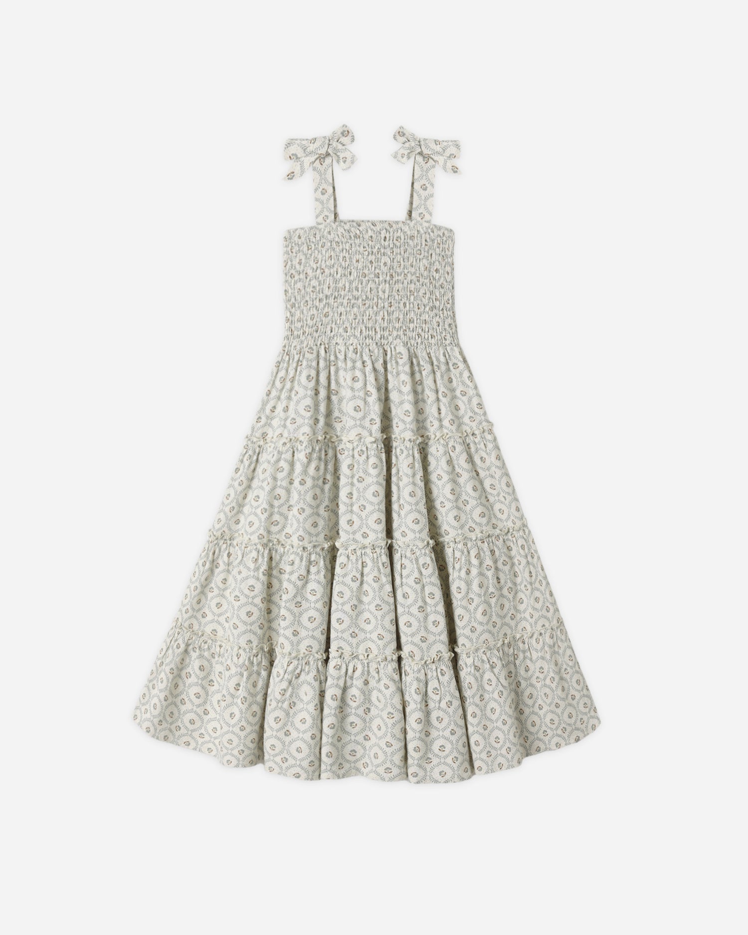 Rylee + Cru Taylor Dress - Green Fleur