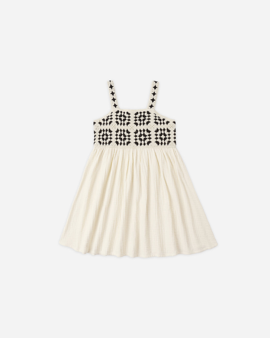 Rylee + Cru Crochet Sundress - Abstract
