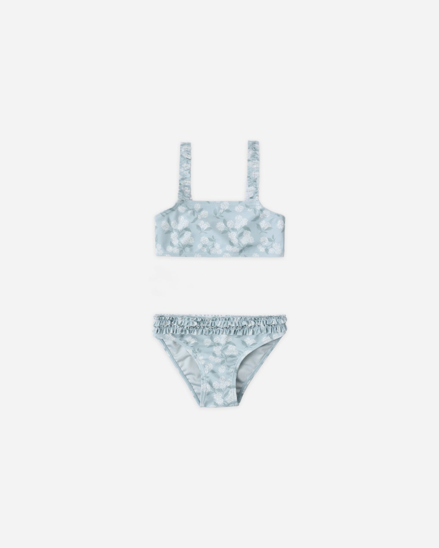 Rylee + Cru Rouched Bikini - Hydrangea