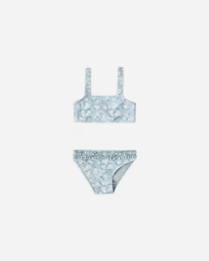 Rylee + Cru Rouched Bikini - Hydrangea