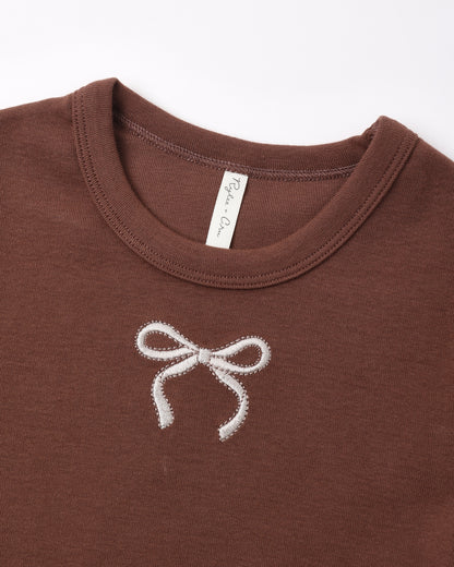 Rylee + Cru Baby Tee - Bow
