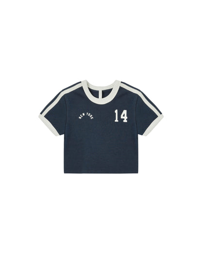 Rylee + Cru Baby Tee - Navy