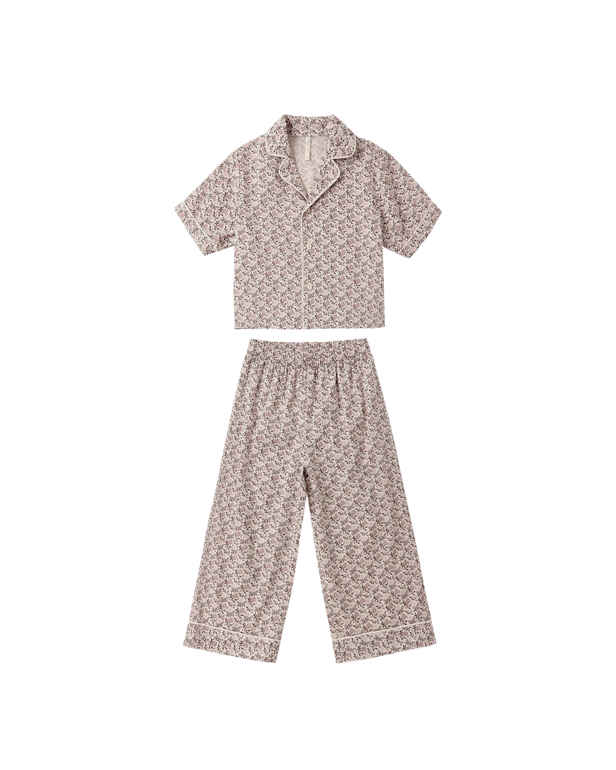 Rylee + Cru Woven Pajama Set - Primrose