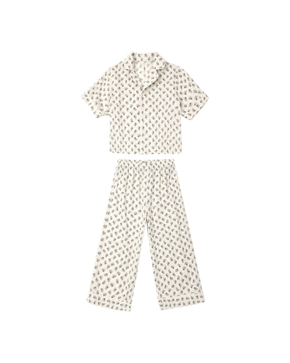 Rylee + Cru Woven Pajama Set - Vintage Fleur