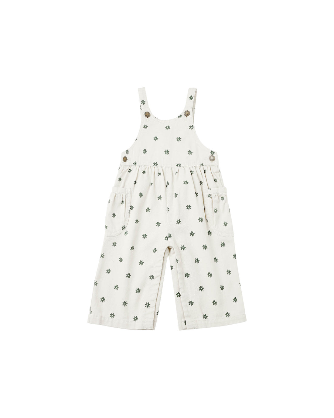 Rylee + Cru Wide Leg Overall - Mini Daisy