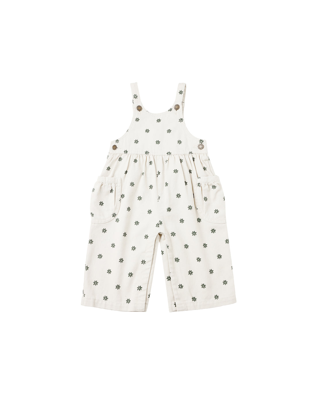 Rylee + Cru Wide Leg Overall - Mini Daisy