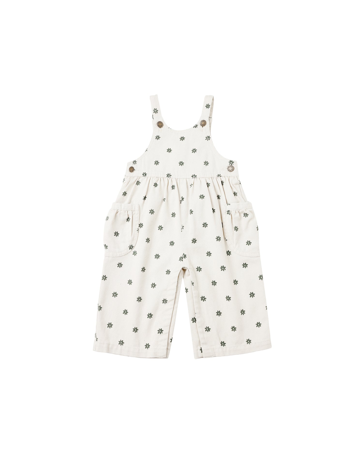 Rylee + Cru Wide Leg Overall - Mini Daisy