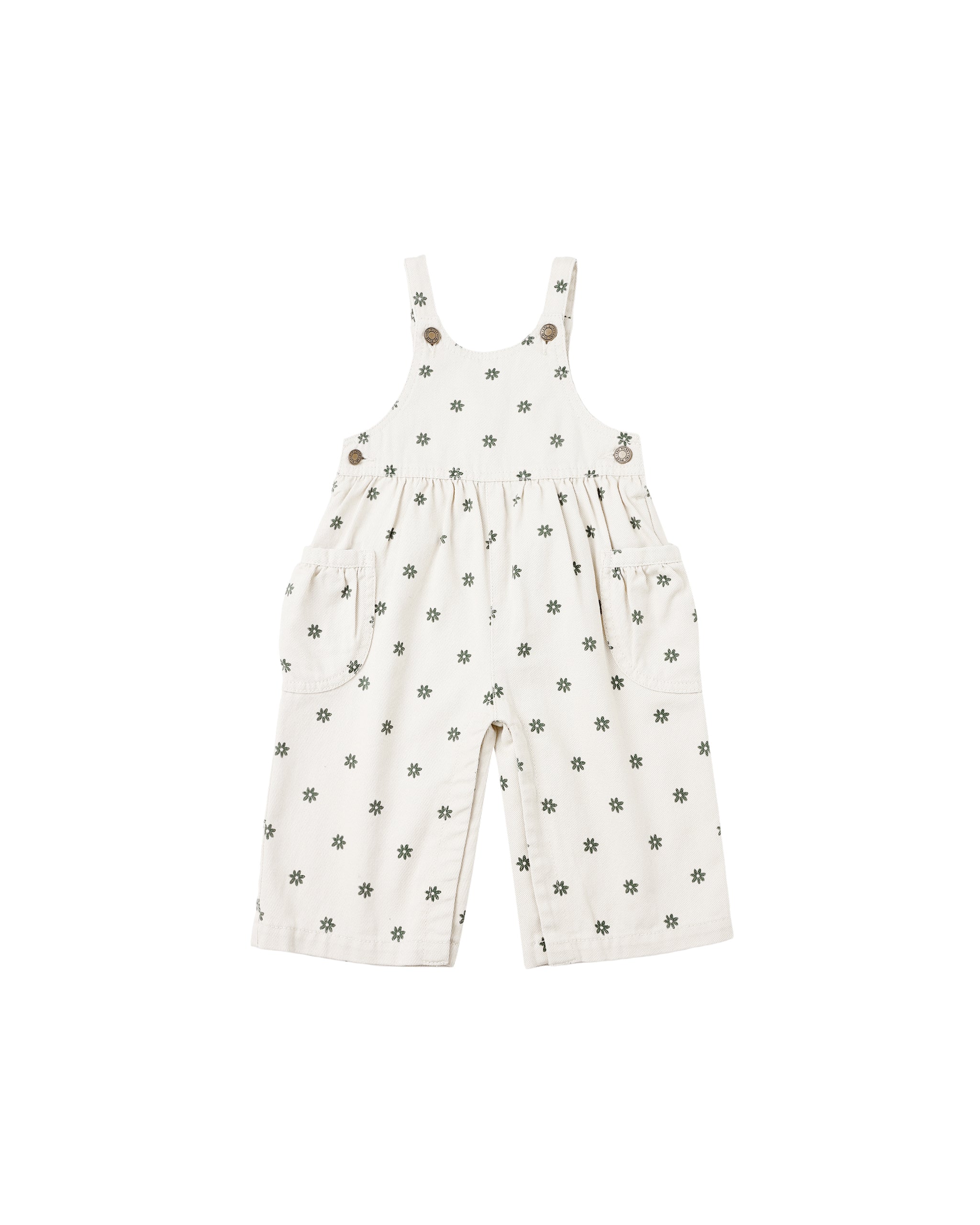 Rylee + Cru Wide Leg Overall - Mini Daisy