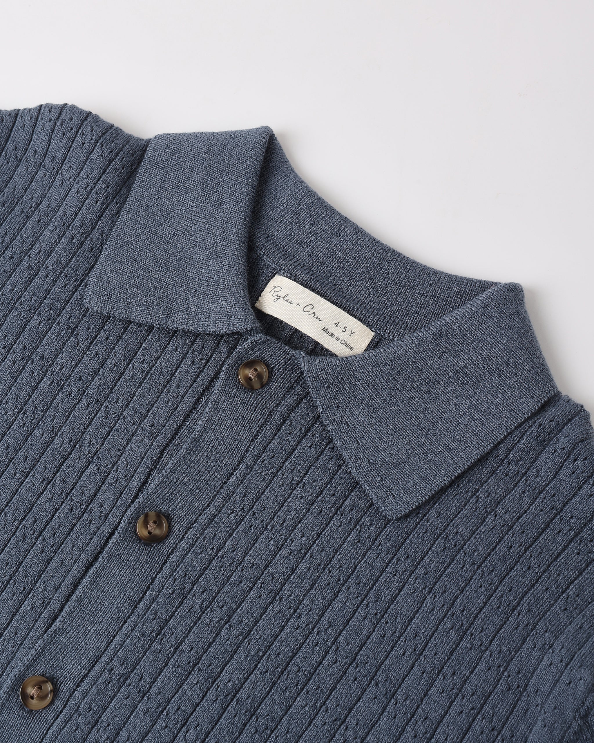 Rylee + Cru Aiden Polo - Marine