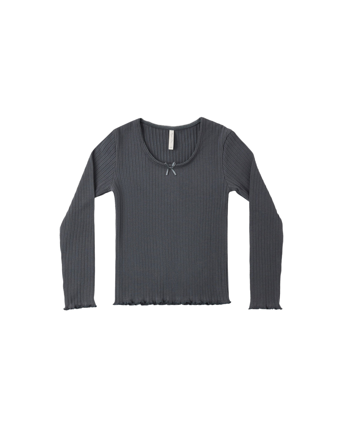 Rylee + Cru Ribbed Long Sleeve - Midnight