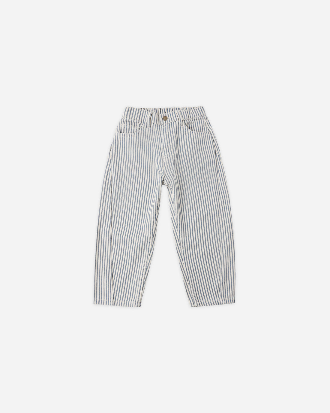 Rylee + Cru Barrel Pant - Railroad Stripe