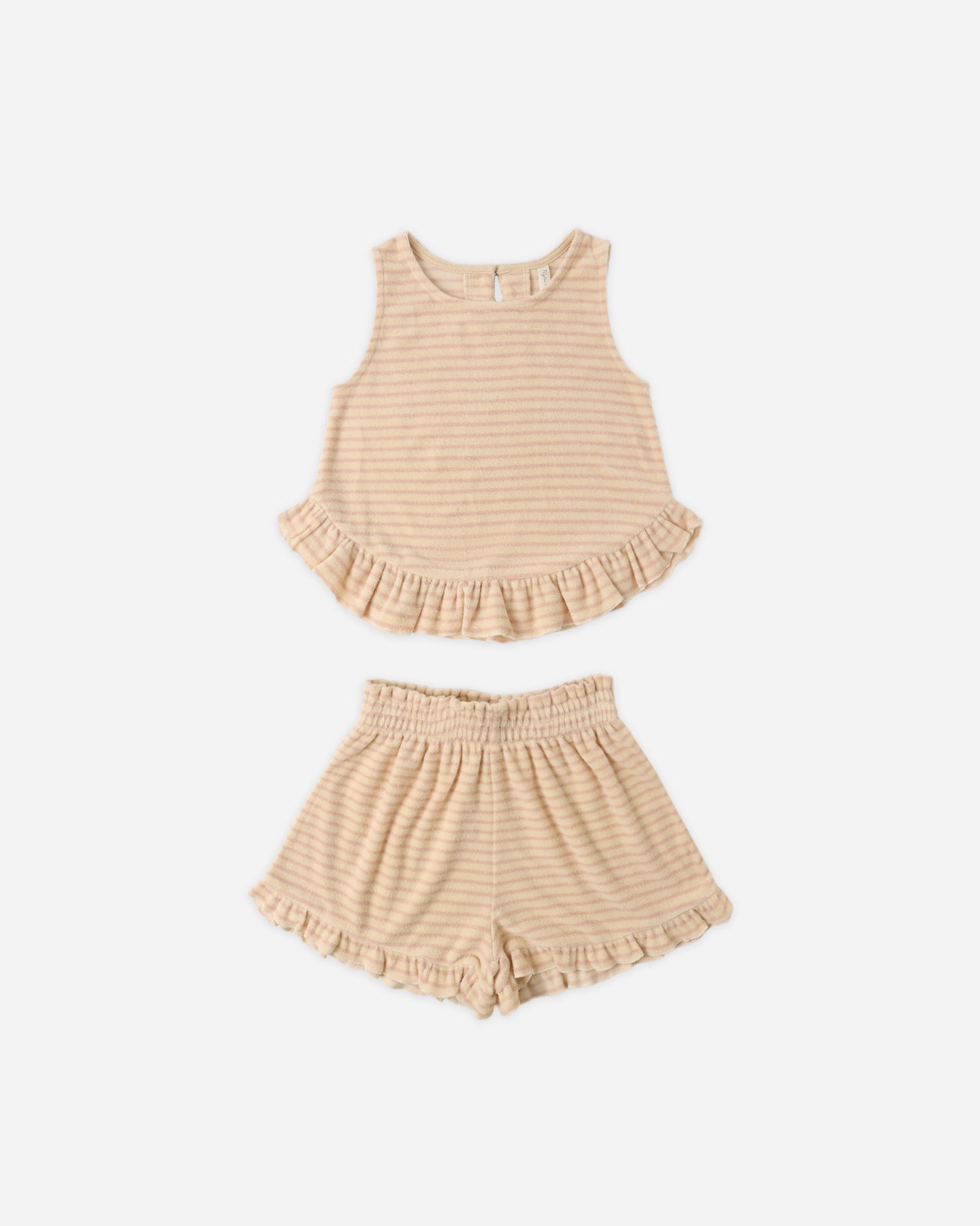 Rylee + Cru Faye Set - Pink Stripe