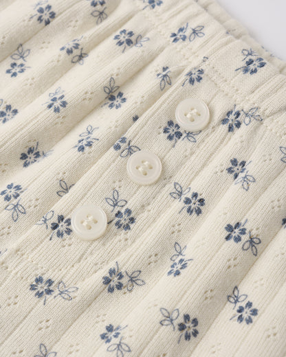 Rylee + Cru Pointelle Lounge Set - Natural