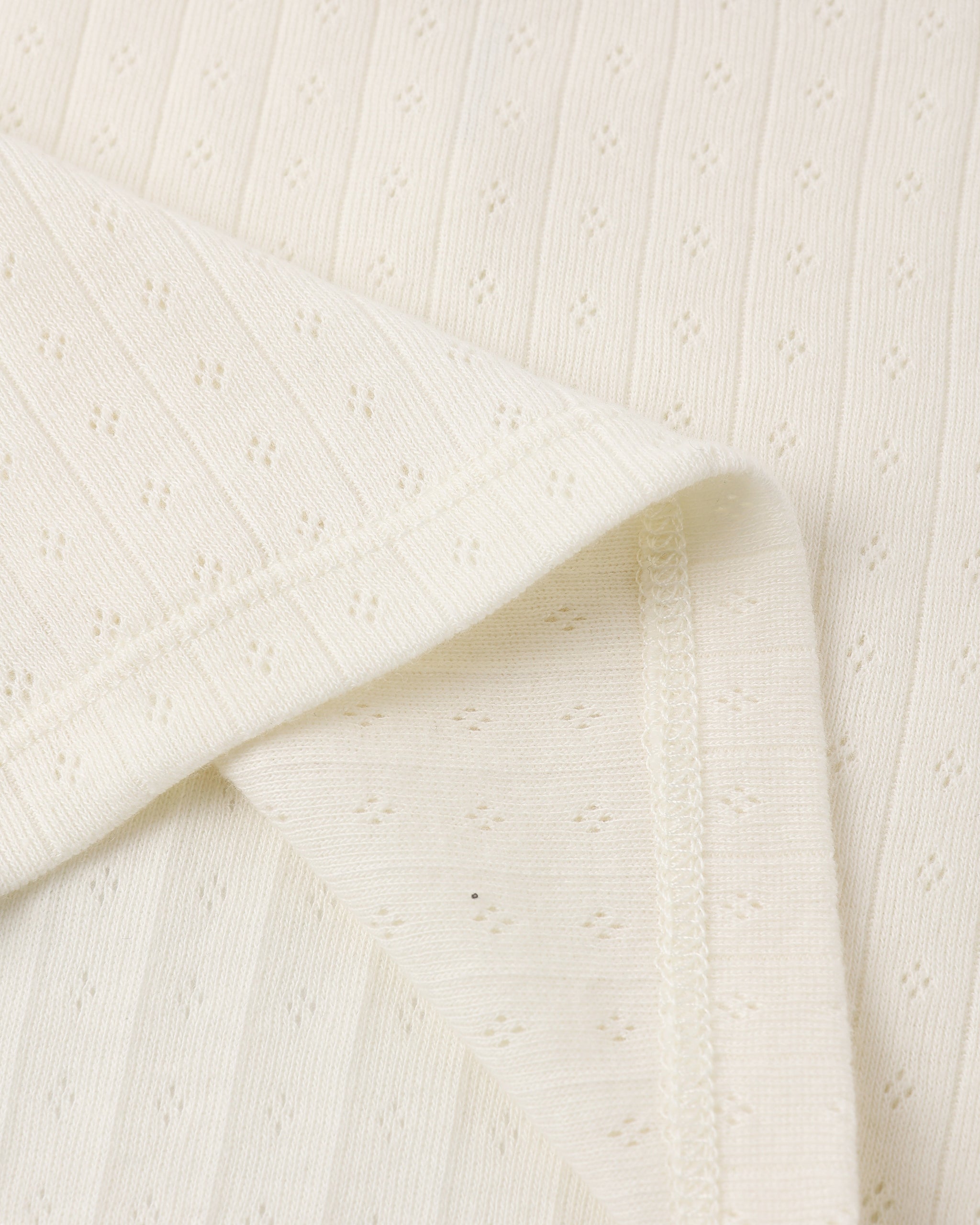 Rylee + Cru Pointelle Lounge Set - Ivory