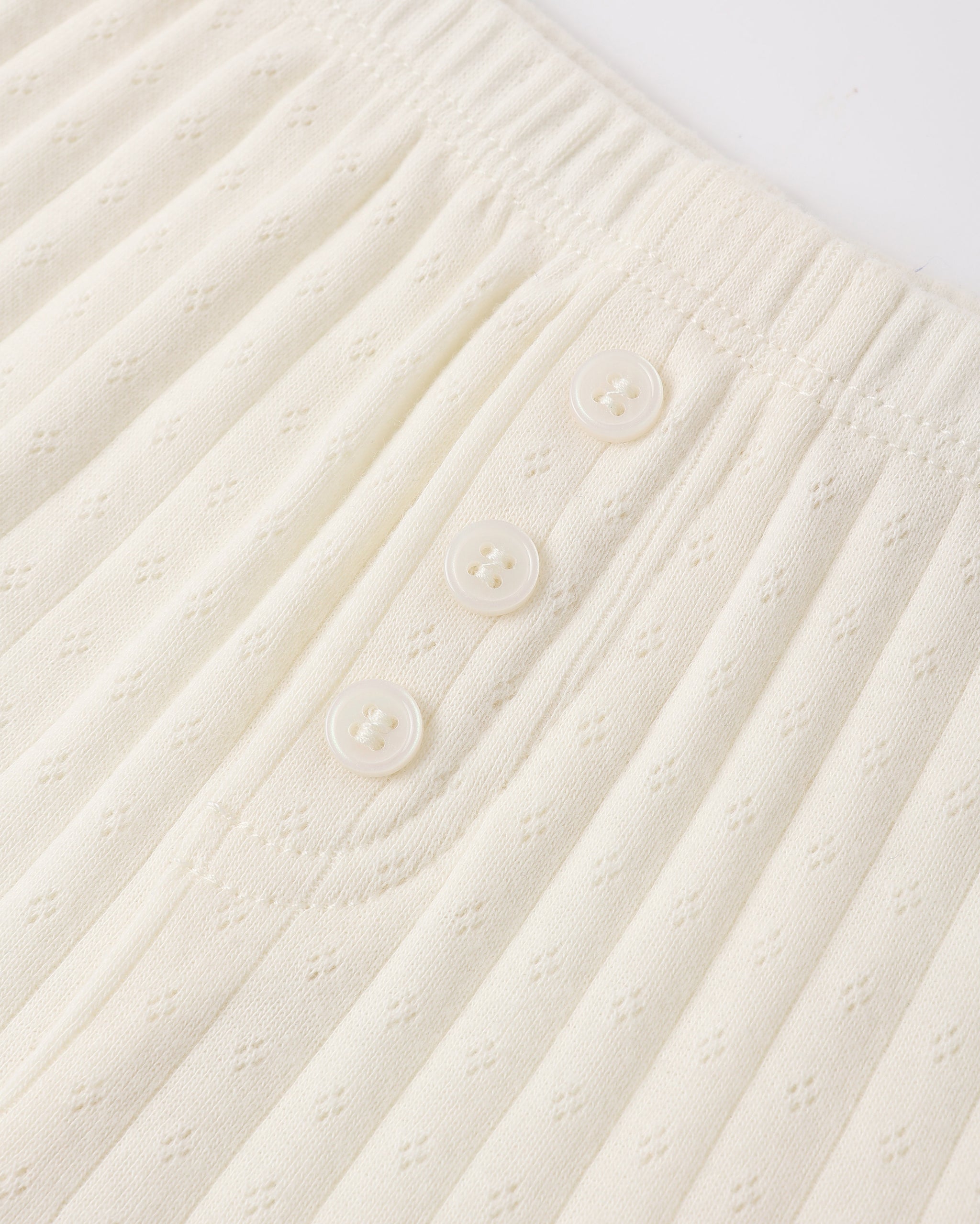 Rylee + Cru Pointelle Lounge Set - Ivory