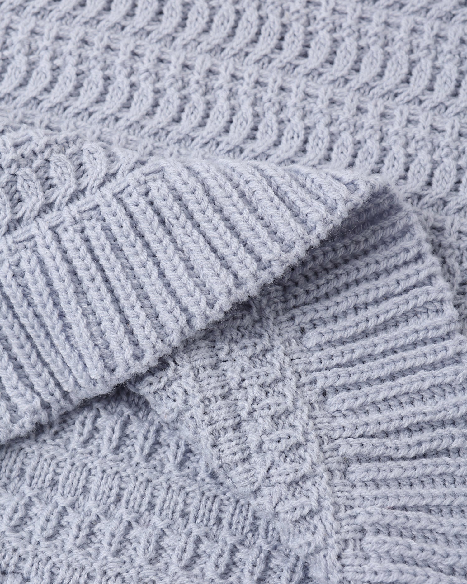 Rylee + Cru Mari Knit Set - Periwinkle