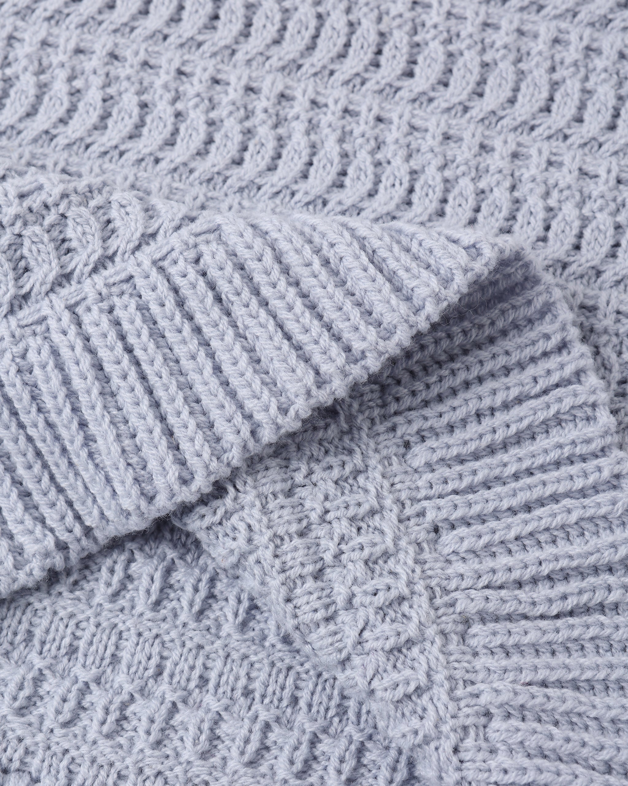 Rylee + Cru Mari Knit Set - Periwinkle