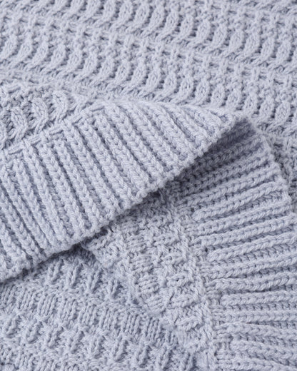 Rylee + Cru Mari Knit Set - Periwinkle