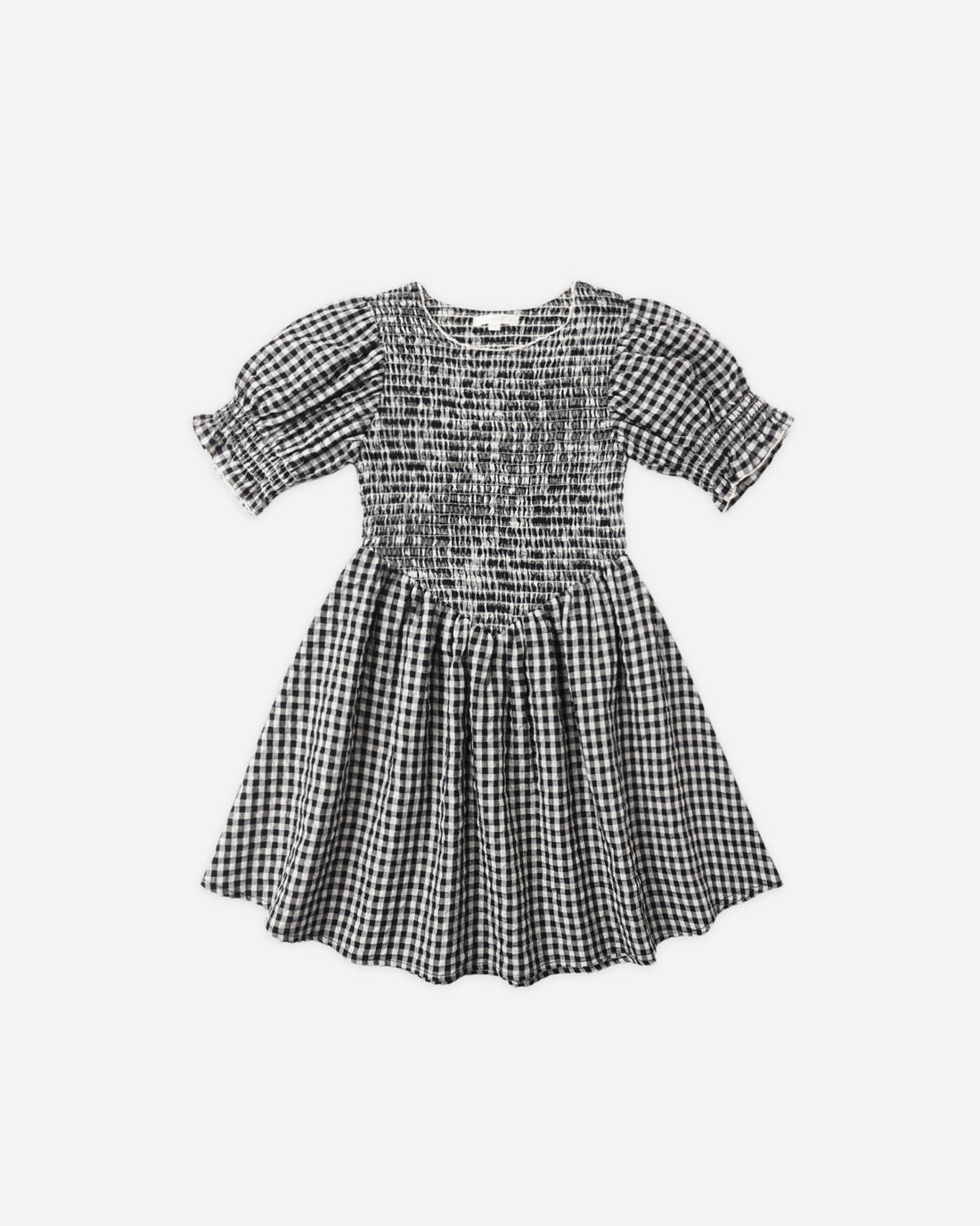 Rylee + Cru Louise Dress - Black Check