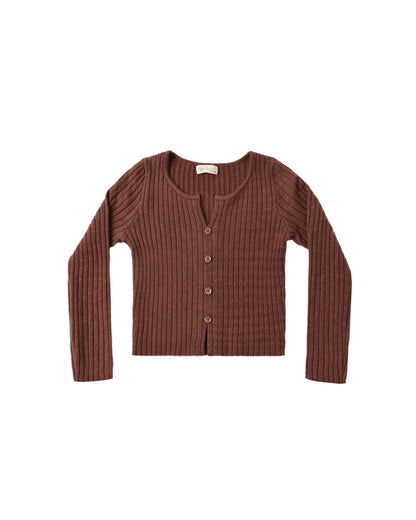 Rylee + Cru Long Sleeve Knit Tee - Mulberry