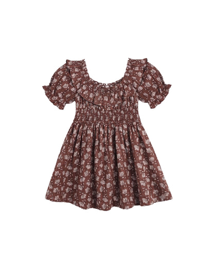 Rylee + Cru Dillon Dress - Iris Mulberry