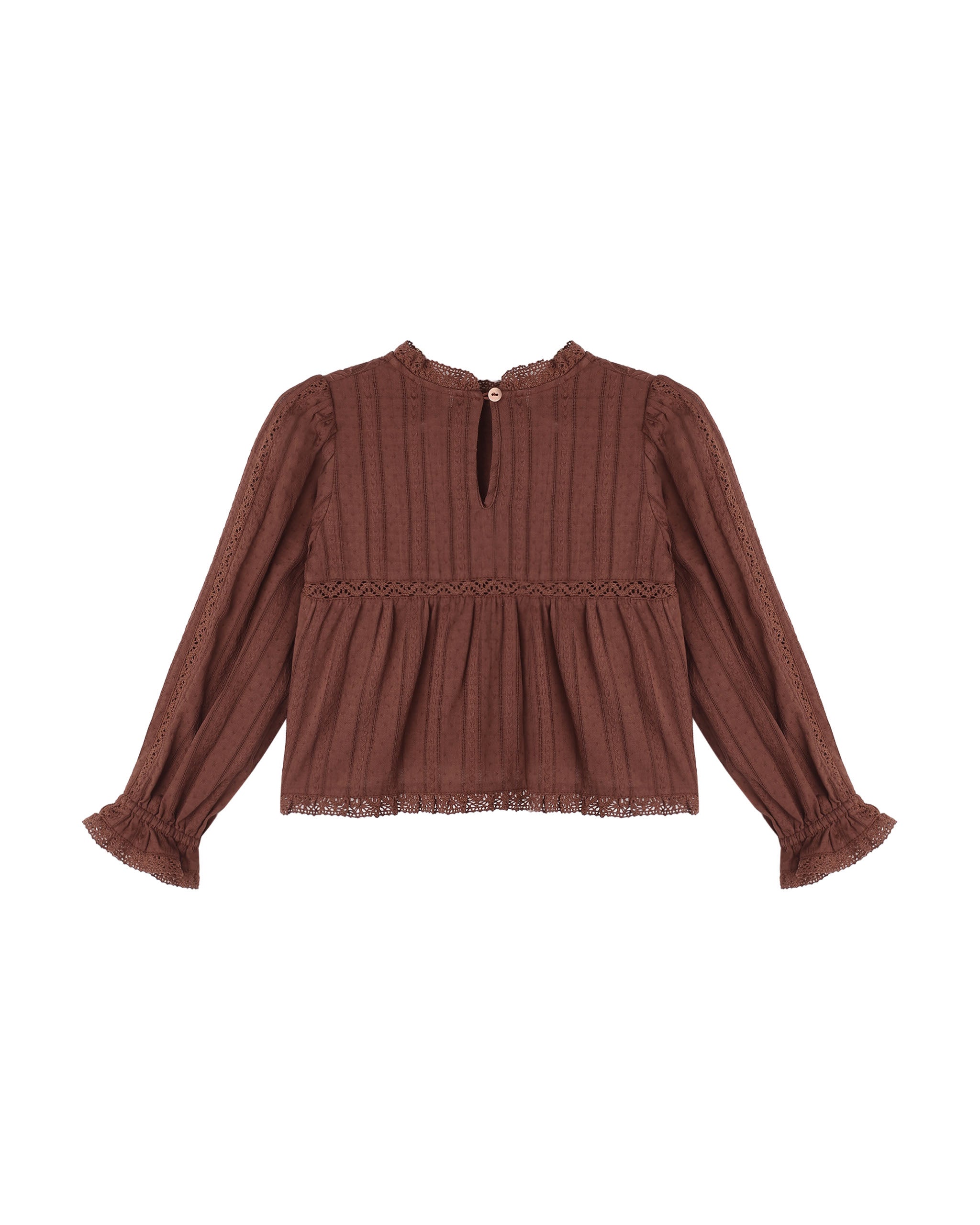 Rylee + Cru Cecile Blouse - Mulberry